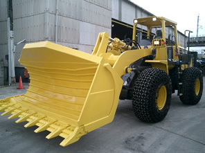 WA380サイドダンプローダー